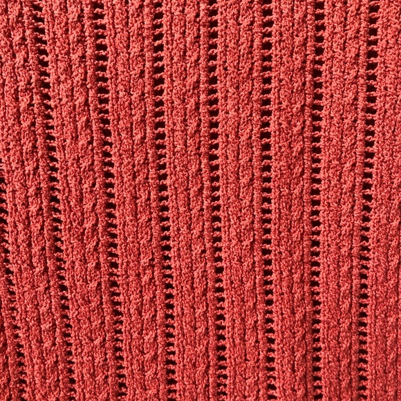 NWT Cynthia Rowley Burnt Orange Sweater - Picture 8 of 8